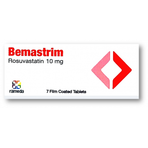 BEMASTRIM 10 MG ( ROSUVASTATIN ) 7 FILM-COATED TABLETS